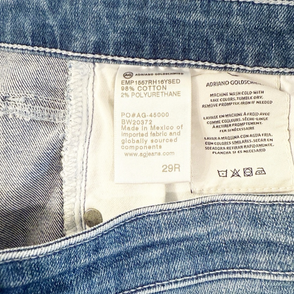 AG Adriano Goldschmied Denim The Prima Crop Jeans - Picture 8 of 10